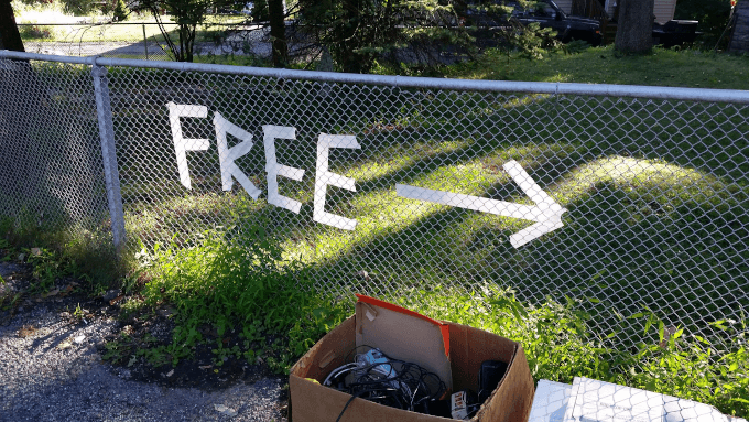 free sign